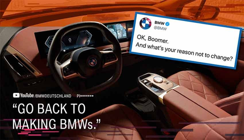 BMW den iletişim kazası: Alaycı paylaşım için özür diledi